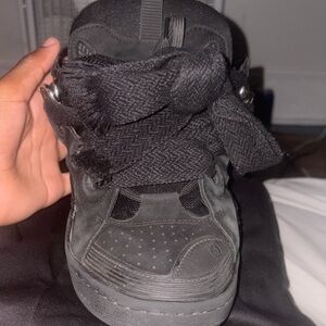 Lanvin Black High-Top Sneakers